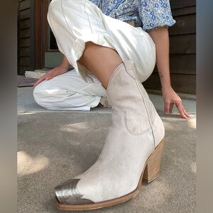 Free People Brayden Western Boots size 6.5 NEW IN BOX!